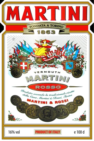 Logo de Martini Rosso